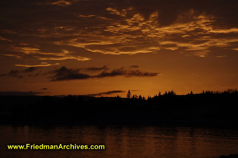 Nova Scotia,Canada,relaxing,tourist,brochure,establishing shot,sunset,orange,sky,scenic,